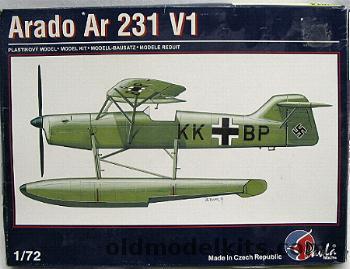 Pavla 1/72 Arado Ar-231 V1 U-Boat Float Plane, 72014 plastic model kit